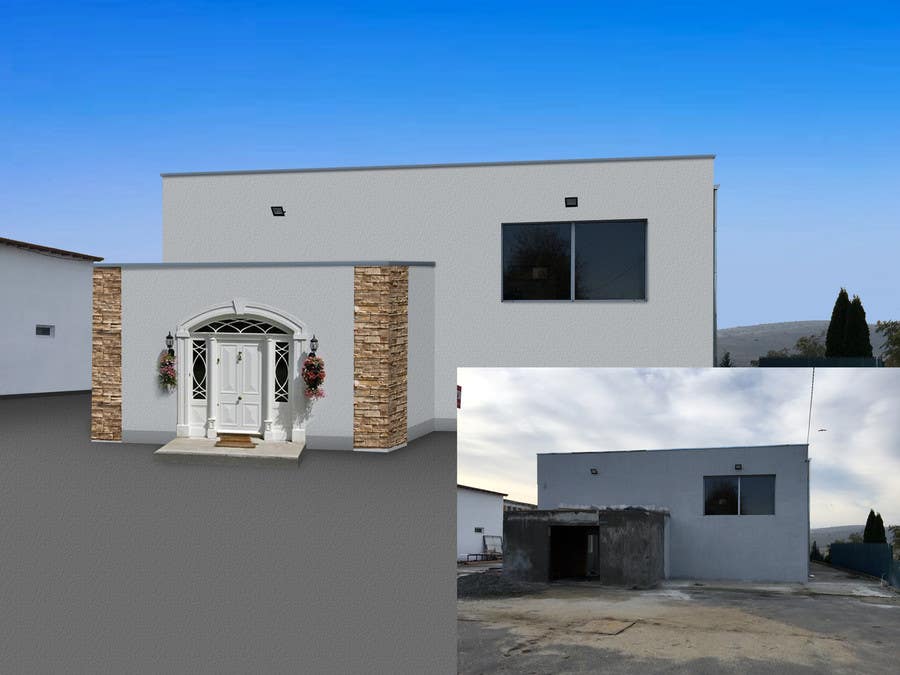 Participación en el concurso Nro.1 para                                                 design a building(wedding hall) facade
                                            