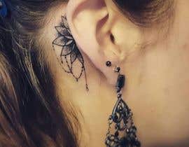 #6 para Behind the Ear Tattoo de sherajummunir