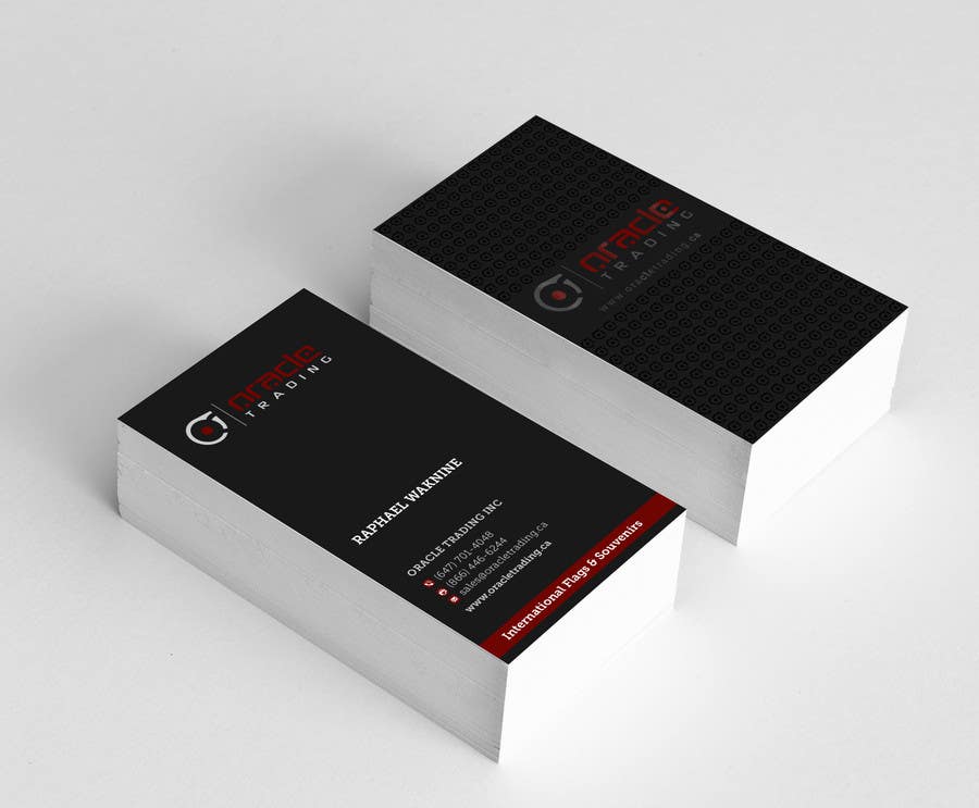 Proposition n°90 du concours                                                 Business Card + Letterhead Design for ORACLE TRADING INC.
                                            