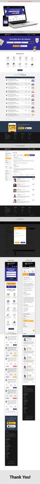 Kilpailutyön #30 pienoiskuva kilpailussa                                                     Create a new beautiful slick mobile responsive design-functional template! Win Additional work too!
                                                