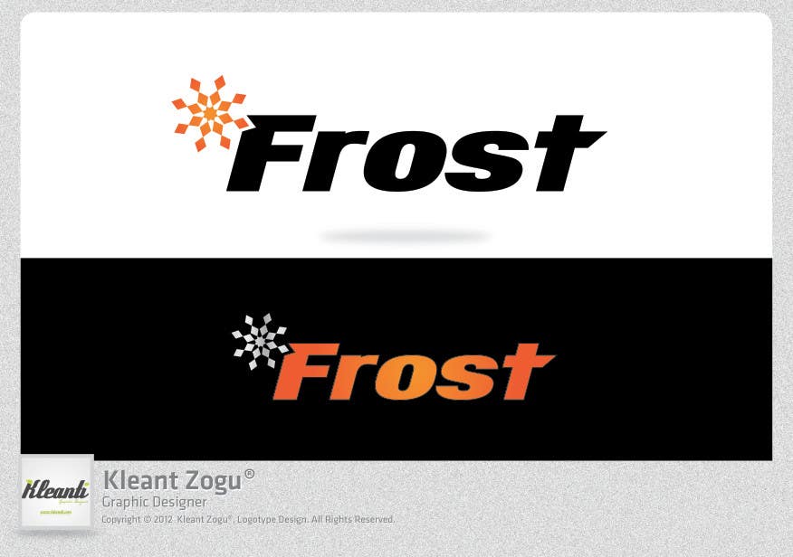 Inscrição nº 229 do Concurso para                                                 Logo Design for Frost
                                            