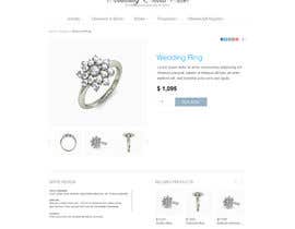 #28 para Need Simple Minimalist Website and Blog Design Mockup: PSD Only for Jewelry Site por chithrarahul