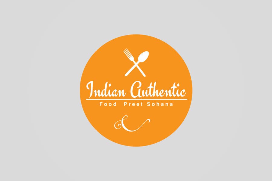 Proposition n°10 du concours                                                 Logo for "Indian Authentic Food By Preet Sohana"
                                            