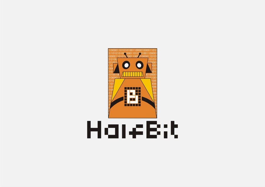 Kilpailutyö #723 kilpailussa                                                 Logo Design for HalfBit
                                            
