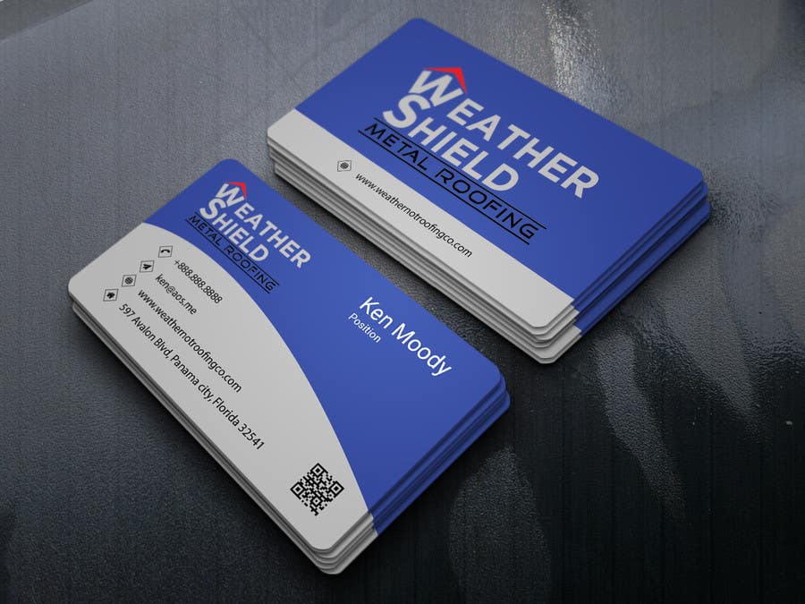 Contest Entry #159 for                                                 Design some Business Cards for roofing company - DCM05172017
                                            