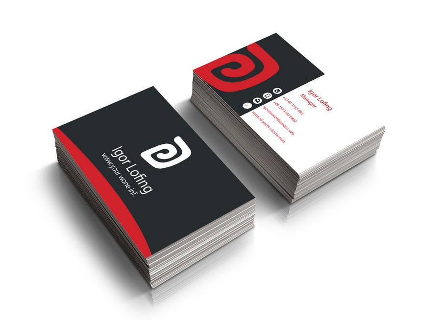 Participación en el concurso Nro.806 para                                                 Design some Business Cards
                                            