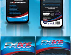 #23 untuk Print &amp; Packaging Design for Throttle Muscle FX805 oleh csoxa