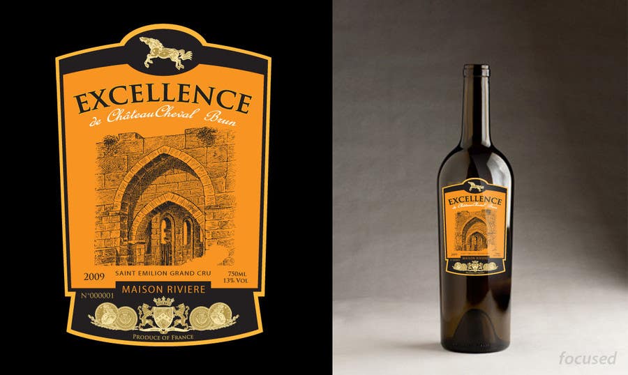 Contest Entry #35 for                                                 Print & Packaging Design for Excellence Bordeaux Wine
                                            