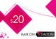 Tävlingsbidrag #37 ikon för                                                     Stationery Design for HAIR ON DALTON
                                                