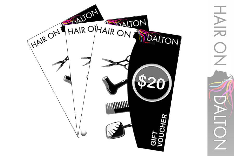 Contest Entry #105 for                                                 Stationery Design for HAIR ON DALTON
                                            