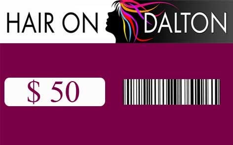 Zgłoszenie konkursowe o numerze #7 do konkursu o nazwie                                                 Stationery Design for HAIR ON DALTON
                                            