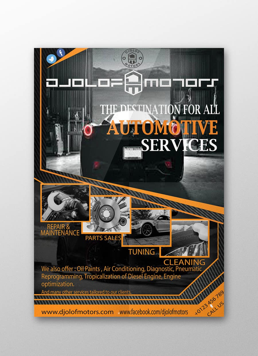 Contest Entry #26 for                                                 Flyer for auto repair shop
                                            