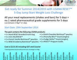 #5 for Design a Flyer for Weight Loss Challenge af ralph1491