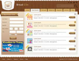 #5 for BreadClix Facebook Application Website Design af niladrilx