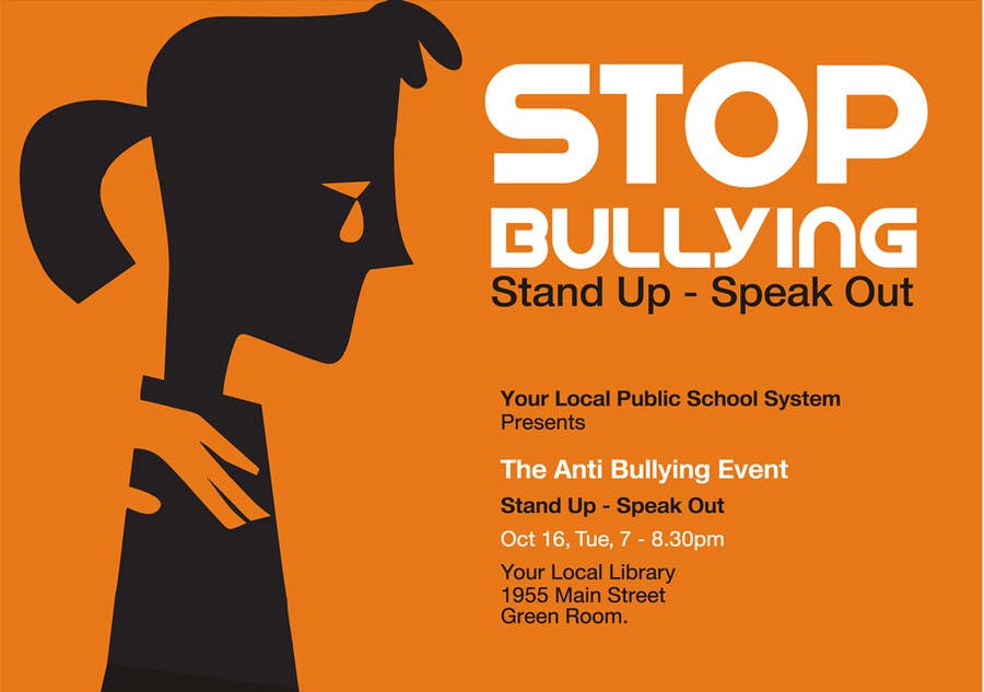 
                                                                                                            Contest Entry #                                        1
                                     for                                         Graphic Design for TicketPrinting.com ANTI-BULLYING POSTER & EVENT TICKET
                                    