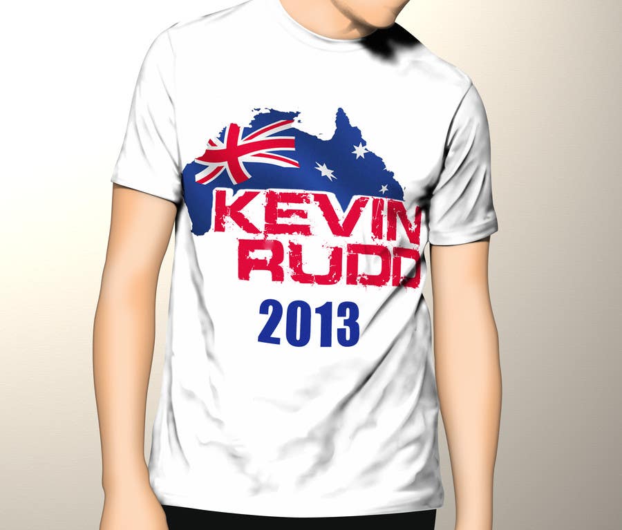 Bài tham dự cuộc thi #298 cho                                                 T-shirt Design for Help Former Australian Prime Minister Kevin Rudd design an election T-shirt!
                                            