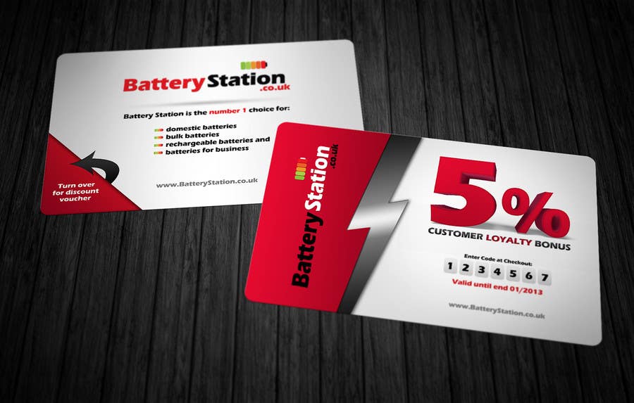 Contest Entry #81 for                                                 Business Card Design for Battery Station
                                            