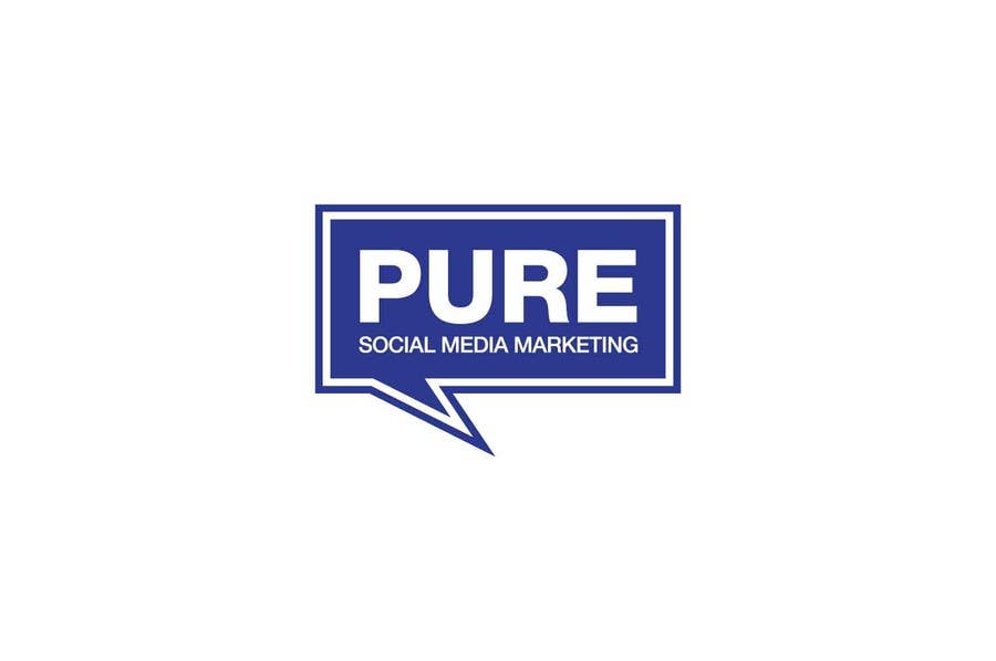 Contest Entry #35 for                                                 Logo Design for PURE Social Media Marketing
                                            