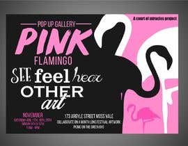 #12 for Pink Flamingo Pop Up Exhibition Flyer af hectorver