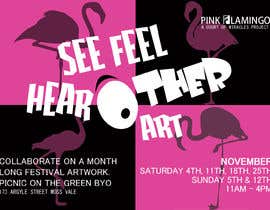 #16 for Pink Flamingo Pop Up Exhibition Flyer af FarzanaMedha
