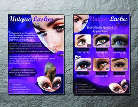 #24 für Design a Double Sided Flyer/ Leaflet for Beauty Business von masrufa123