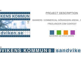 #8 untuk Banners / commercial Göransson Arena , Sand Vien oleh mojjito