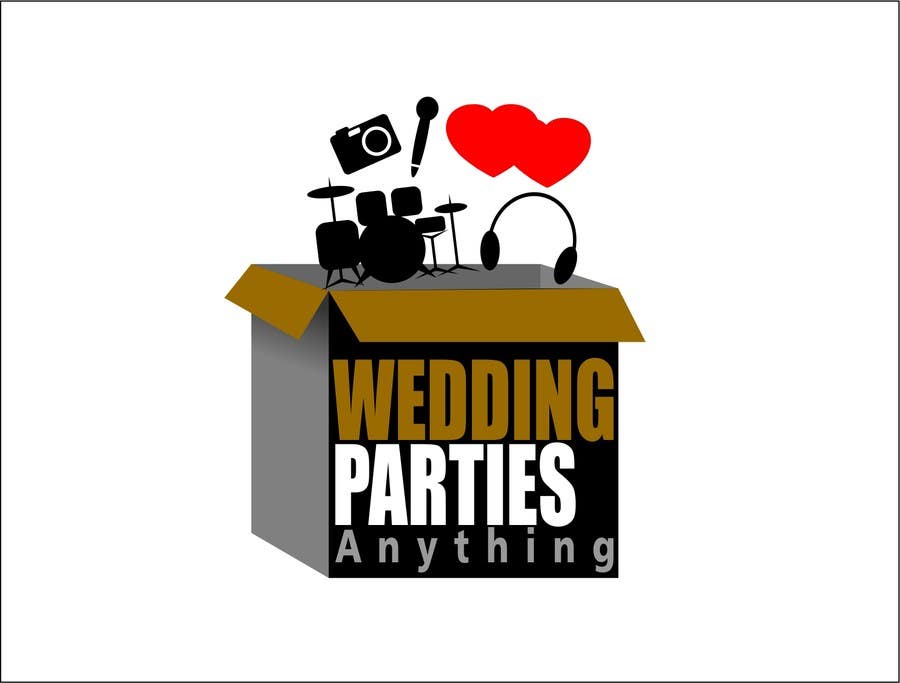 Inscrição nº 41 do Concurso para                                                 Logo Design for Wedding Parties Anything.
                                            