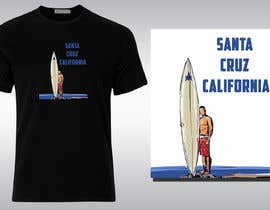 #19 for Edit an existing T-Shirt Design: Santa Cruz, California av mustaksany