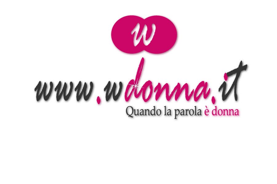 Penyertaan Peraduan #158 untuk                                                 Logo Design for www.wdonna.it
                                            