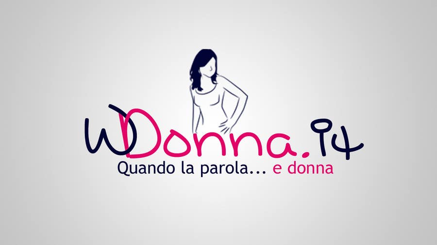 Intrarea #132 pentru concursul „                                                Logo Design for www.wdonna.it
                                            ”