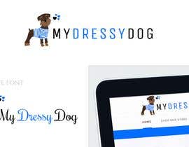 #184 ， Logo for website My Dressy Dog 来自 aquafina123