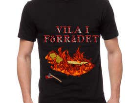 #41 for Create a T-shirt design with text, flames, an axe and a sun chair! by anushacp