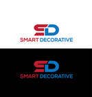 #202 untuk Design a logo with the words &quot;Smart Decorative&quot; letters to be really colourful and have a art brush in the logo drawing the logo oleh naimrezamnr