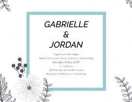 #2 для We need some wedding invitations and accompanying cards designed від usamawajeeh123