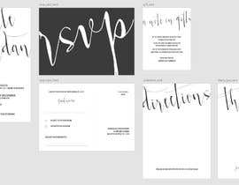 #17 для We need some wedding invitations and accompanying cards designed від verapronk