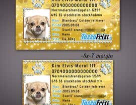 #76 ， Design a Pet ID-Card (for cats and dogs) theme Bling Bling 来自 jorzsitse