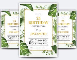 #28 για Design a Birthday Invite από estiacalam