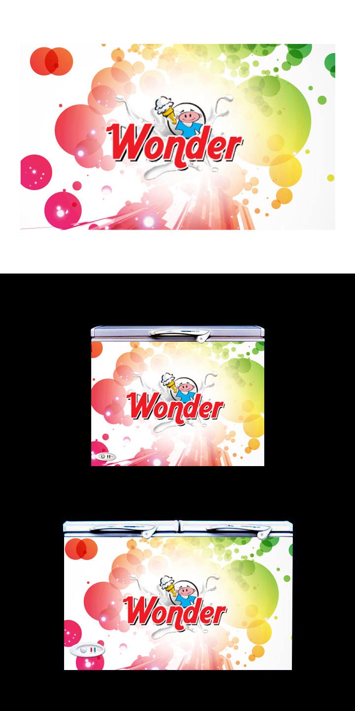 Konkurrenceindlæg #37 for                                                 Deep Freezer Sticker Design for Wonder Ice Cream
                                            