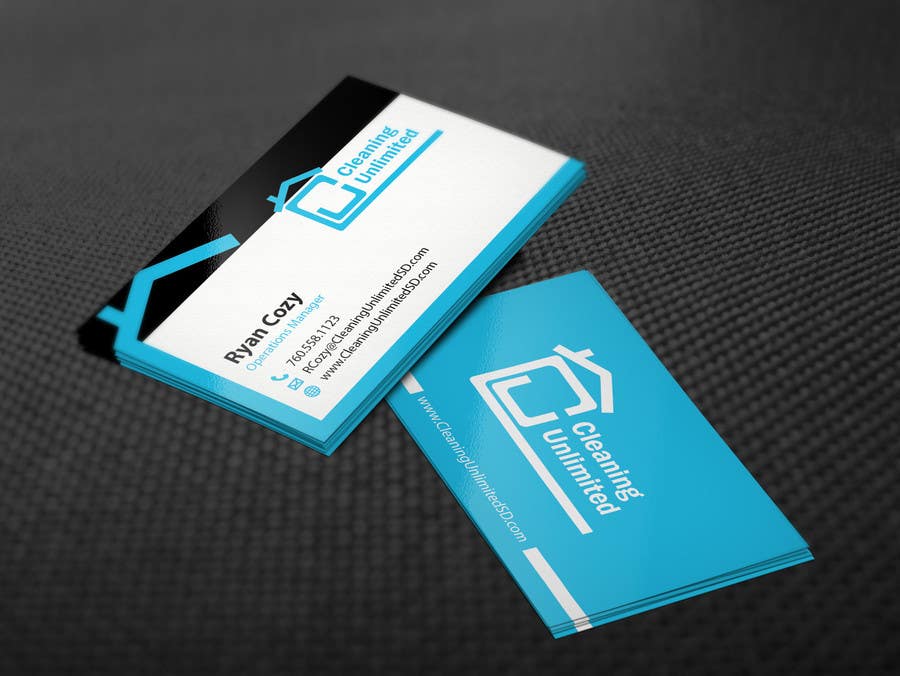 
                                                                                                                        Konkurrenceindlæg #                                            108
                                         for                                             Professional Business Cards for Janitorial Company
                                        
