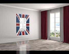 #12 para Design a Union Jack flag 3D mirror de kervintuazon