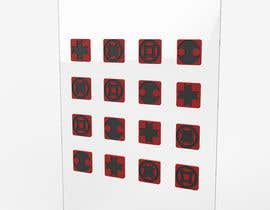 #7 dla Design an acrylic wall panel with oriental tiles 3D przez MKatsarov