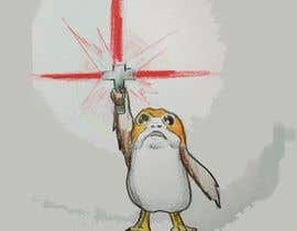 #6 for Hand drawn Porg design for t shirt by renlopez21