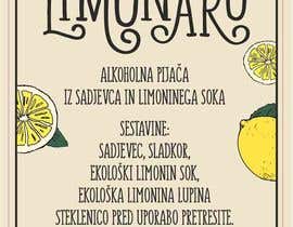 #37 dla Design a label for a lemon liquor przez kavtonomova