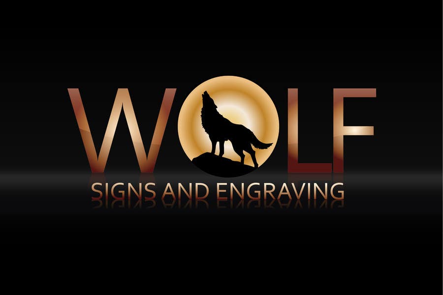 Penyertaan Peraduan #132 untuk                                                 Logo Design for Wolf Signs
                                            