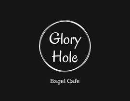 #9 dla We need a logo designed for our bagel cafe called ‘glory hole’. Black and white only. Modern designnd preferrd. We dont mind something a little cheeky. Thank you! przez YONGHWAPHUAH