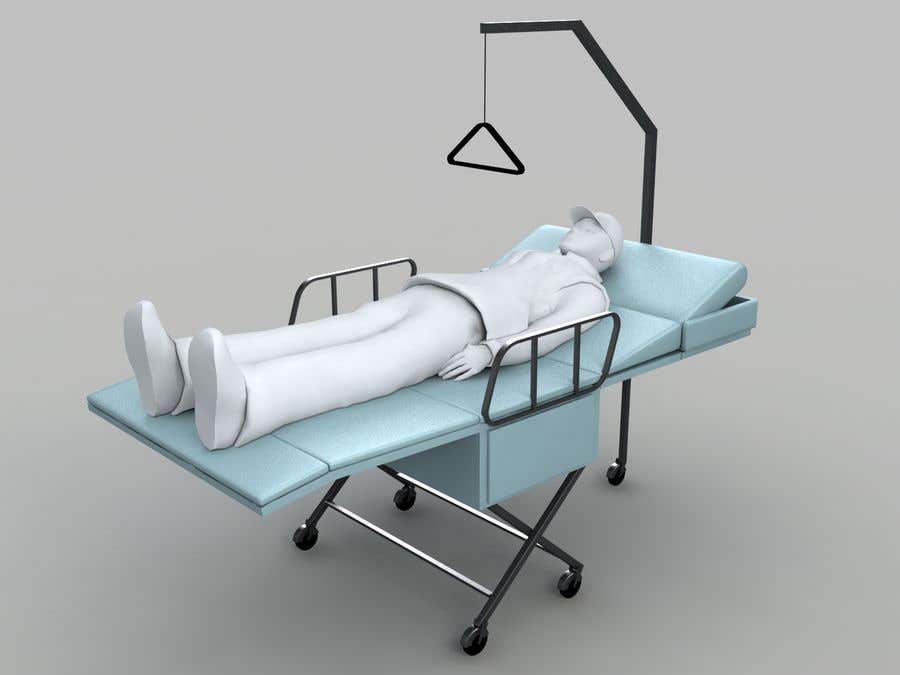 Entry #29 by issevin for 3D Animation of Product - Wedge Pillow and  Adjusting Hospital Bed | Freelancer