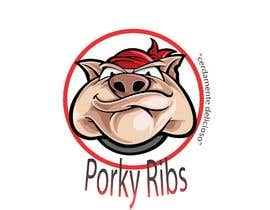#4 para Diseño de logo Porky Ribs de desireefernande