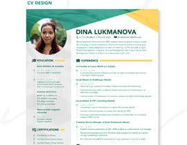 #84 para Print design for my CV and business card por Flywithstyle