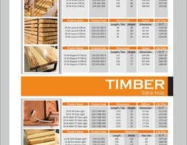#5 untuk Price LIst for Timber Sales Agency in InDesign oleh yunitasarike1