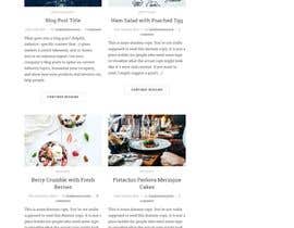 #17 per Customise Wordpress Theme &amp; Logo - Food blog da alphinnirmal
